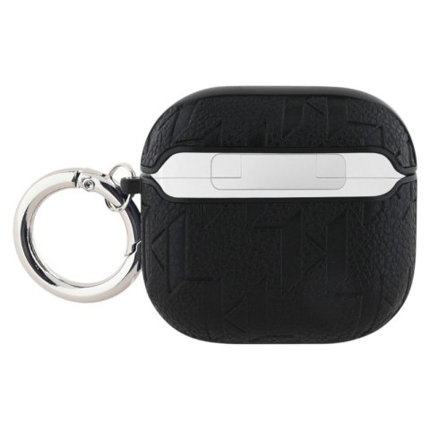 Karl Lagerfeld Monogram Choupette Head - Etui AirPods 4 (czarny) Karl Lagerfeld Monogram Choupette Head - Etui AirPods 4 (czarny)
