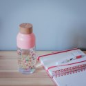 Quokka Ice - Butelka na wodę ecozen 570 ml (Pink Flowers)