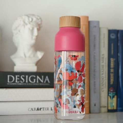 Quokka Ice - Butelka na wodę ecozen 720 ml (Red Flowers) Quokka Ice - Butelka na wodę ecozen 720 ml (Red Flowers)