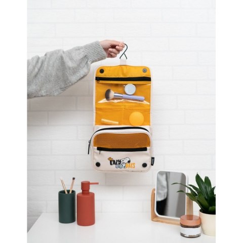 Snoopy - Kosmetyczka podróżna z uchwytem do powieszenia Snoopy - Kosmetyczka podróżna z uchwytem do powieszenia