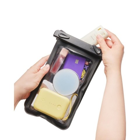 Spigen A603 Universal Waterproof Case - Etui wodoodporne do smartfonów do 6.9" (Black) Spigen A603 Universal Waterproof Case - Etui wodoodporne do smartfonów do 6.9" (Black)