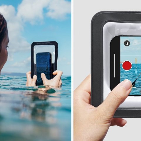 Spigen A603 Universal Waterproof Case - Etui wodoodporne do smartfonów do 6.9" (Black) Spigen A603 Universal Waterproof Case - Etui wodoodporne do smartfonów do 6.9" (Black)