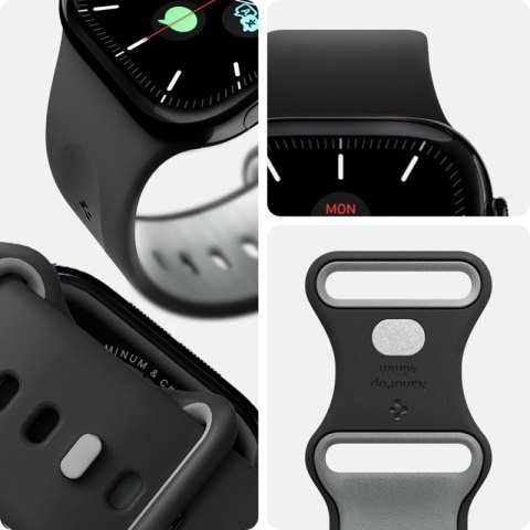 Spigen Nano Pop - Pasek do Apple Watch 44/45/46/49 mm (Black Sesame) Spigen Nano Pop - Pasek do Apple Watch 44/45/46/49 mm (Black Sesame)