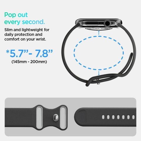 Spigen Nano Pop - Pasek do Apple Watch 44/45/46/49 mm (Black Sesame) Spigen Nano Pop - Pasek do Apple Watch 44/45/46/49 mm (Black Sesame)