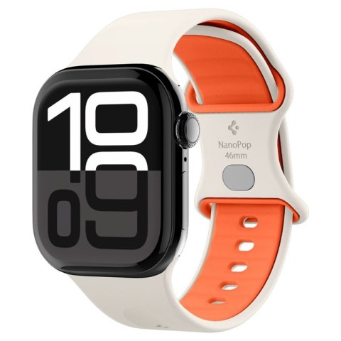 Spigen Nano Pop - Pasek do Apple Watch 44/45/46/49 mm (Orange Beige) Spigen Nano Pop - Pasek do Apple Watch 44/45/46/49 mm (Orange Beige)