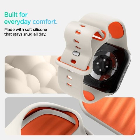 Spigen Nano Pop - Pasek do Apple Watch 44/45/46/49 mm (Orange Beige) Spigen Nano Pop - Pasek do Apple Watch 44/45/46/49 mm (Orange Beige)