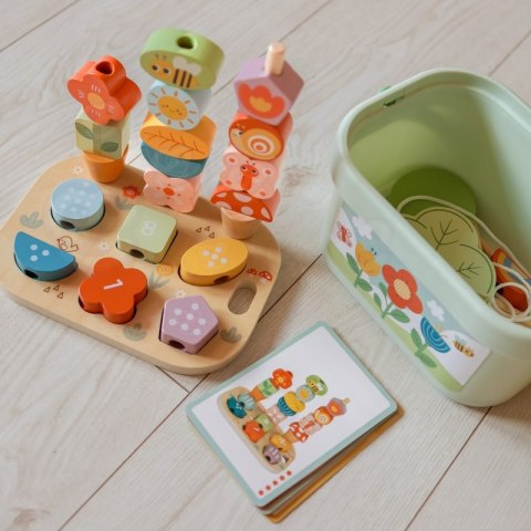 TOOKY TOY Box Edukacyjny 5 w1 Magiczny Ogród Montessori TOOKY TOY Box Edukacyjny 5 w1 Magiczny Ogród Montessori