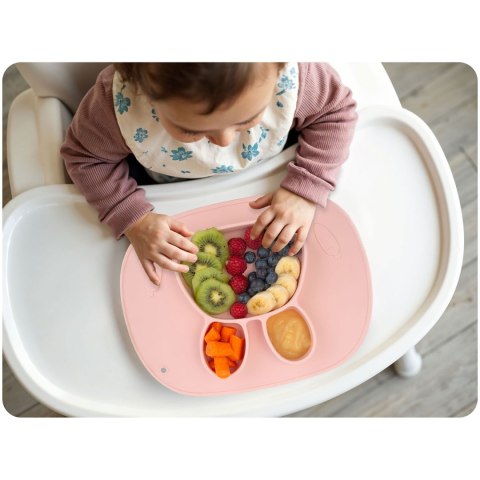 Talerzyk dla dzieci silikonowy do karmienia Królik Ricokids Talerzyk dla dzieci silikonowy do karmienia Królik Ricokids