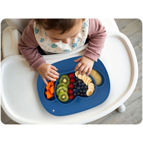 Talerzyk dla dzieci silikonowy do karmienia korona Ricokids Talerzyk dla dzieci silikonowy do karmienia korona Ricokids