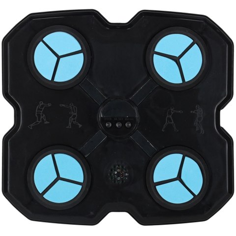 Tarcza bokserska treningowa na ścianę trenażer muzyka LED USB rękawice Tarcza bokserska treningowa na ścianę trenażer muzyka LED USB rękawice