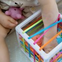 WOOPIE Elastyczna Kostka Sensoryczna Sorter dla Dzieci Zwariowane Kształty 5 el.