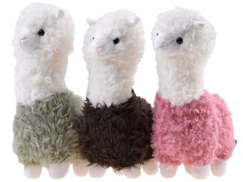 Alpaka puszysta maskotka lama pluszak 28cm ZA4402 Alpaka puszysta maskotka lama pluszak 28cm ZA4402