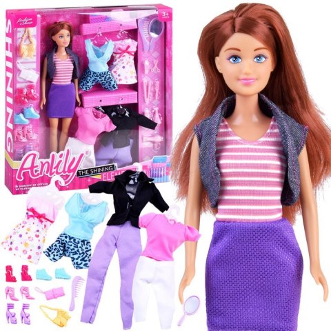 Anlily Lalka z ubraniami stroje buty akcesoria ZA2457 Anlily Lalka z ubraniami stroje buty akcesoria ZA2457
