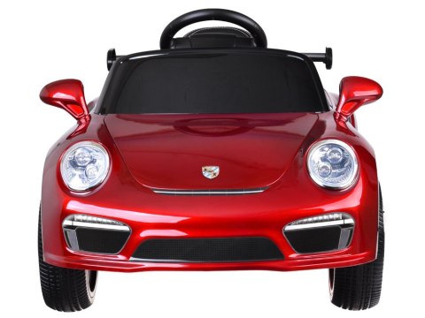 Autko elektryczne na akumulator czerwone Porsche RUF CTR3 + pilot PA0327 Autko elektryczne na akumulator czerwone Porsche RUF CTR3 + pilot PA0327