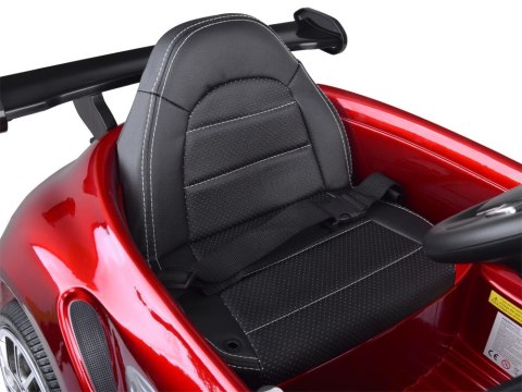 Autko elektryczne na akumulator czerwone Porsche RUF CTR3 + pilot PA0327 Autko elektryczne na akumulator czerwone Porsche RUF CTR3 + pilot PA0327