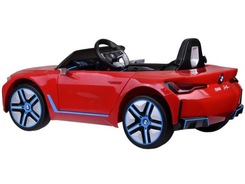 Autko na akumulator elektryczne BMW i4 dla dziecka pilot PA0310 CZ Autko na akumulator elektryczne BMW i4 dla dziecka pilot PA0310 CZ