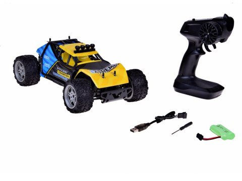 Autko r/c Zestaw auto zdalnie sterowane HYPER TRUCK OFF-ROAD na pilota RC0641 ZO Autko r/c Zestaw auto zdalnie sterowane HYPER TRUCK OFF-ROAD na pilota RC0641 ZO