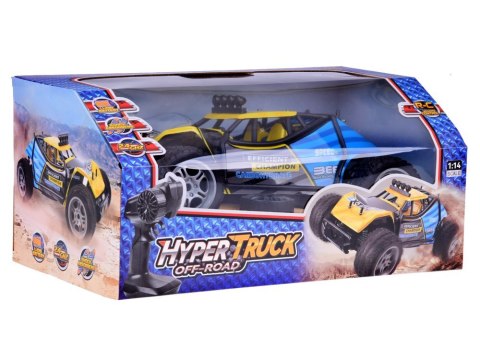 Autko r/c Zestaw auto zdalnie sterowane HYPER TRUCK OFF-ROAD na pilota RC0641 ZO Autko r/c Zestaw auto zdalnie sterowane HYPER TRUCK OFF-ROAD na pilota RC0641 ZO