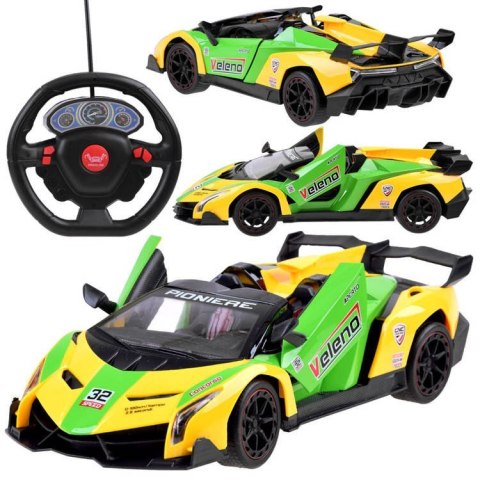 Autko sportowe z otwierane drzwi + pilot RC0583 Autko sportowe z otwierane drzwi + pilot RC0583
