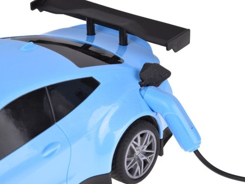 Autko + stacja ładowania Samochód elektryczny kolorowe światła RC0687 Autko + stacja ładowania Samochód elektryczny kolorowe światła RC0687