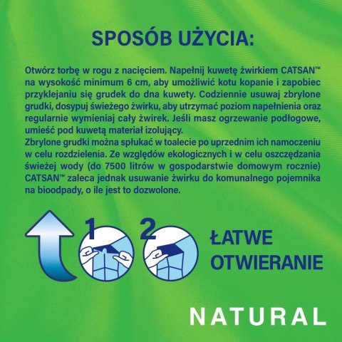 CATSAN Natural 8l CATSAN Natural 8l