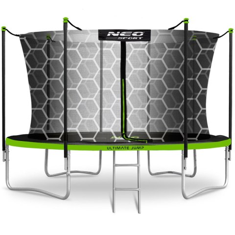 Drabinka do trampoliny 312-435cm 10-14ft 2-stopniowa Neo-Sport Drabinka do trampoliny 312-435cm 10-14ft 2-stopniowa Neo-Sport