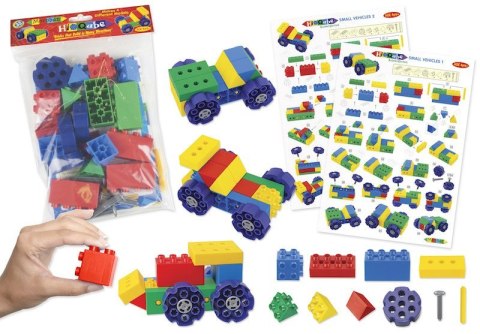 Morphun Hi-Qube 4 Pojazdy - Klocki konstrukcyjne Morphun Hi-Qube 4 Pojazdy - Klocki konstrukcyjne