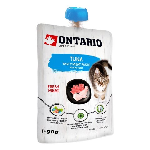 ONTARIO Kitten Tuna Fresh Meat Paste opak. 8x90g (213-527081) ONTARIO Kitten Tuna Fresh Meat Paste opak. 8x90g (213-527081)