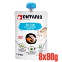 ONTARIO Salmon Fresh Meat Paste opak. 8x90g (213-527131)
