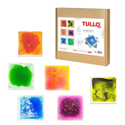 Płynne maty sensoryczne Tullo - 6 szt. Płynne maty sensoryczne Tullo - 6 szt.