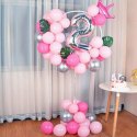 Stelaż do dekoracji z balonów, okrągły stojak 78cm na sztycy
