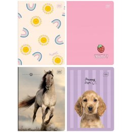 Zeszyt A5 32k kratka margines GIRLS mix INTERDRUK