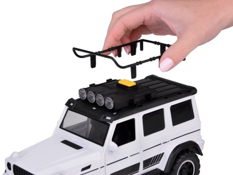 Autko terenowe OFF-ROAD gumowe opony dźwięki światło ZA5219 Autko terenowe OFF-ROAD gumowe opony dźwięki światło ZA5219