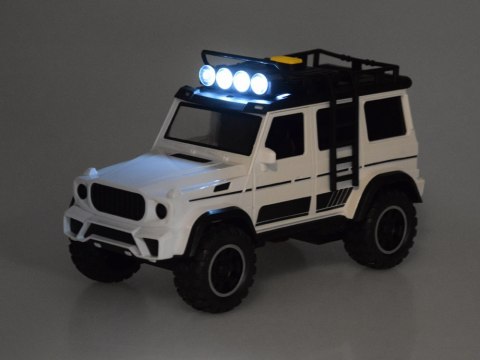 Autko terenowe OFF-ROAD gumowe opony dźwięki światło ZA5219 Autko terenowe OFF-ROAD gumowe opony dźwięki światło ZA5219