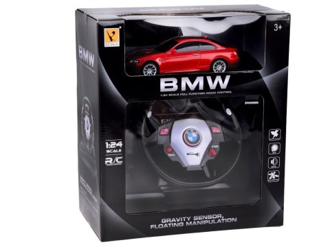 Autko z kierownicą Sportowe BMW 1:24 Zdalnie sterowany samochód RC0661 Autko z kierownicą Sportowe BMW 1:24 Zdalnie sterowany samochód RC0661