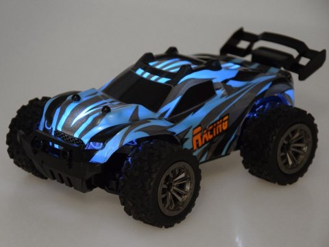 Autko zdalnie sterowane RAPID MONSTER na pilota + podświetlenie RC0682 Autko zdalnie sterowane RAPID MONSTER na pilota + podświetlenie RC0682