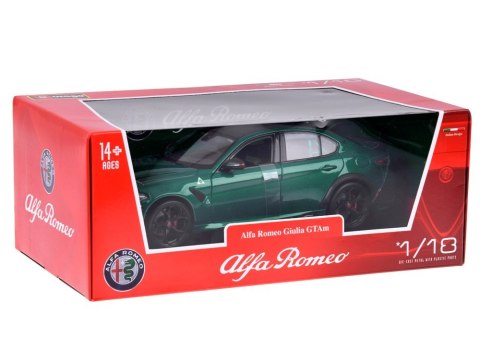 Auto Alfa Romeo Giulia GTAm Quadrifoglio Model Kolekcjonerski 1:18 ZA5990 Auto Alfa Romeo Giulia GTAm Quadrifoglio Model Kolekcjonerski 1:18 ZA5990