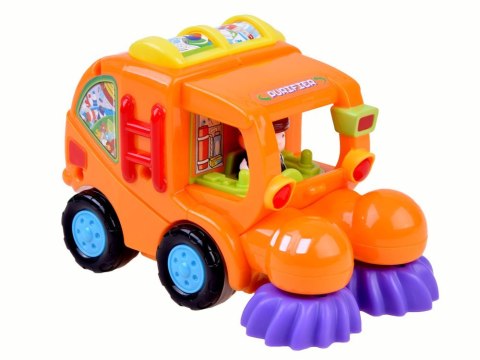 Auto Betoniarka Zamiatarka Kombajn - Edukacyjne Autka z Napędem ZA1812 Auto Betoniarka Zamiatarka Kombajn - Edukacyjne Autka z Napędem ZA1812
