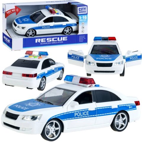 Auto POLICJA dźwięk światło syrena ZA2118 Auto POLICJA dźwięk światło syrena ZA2118