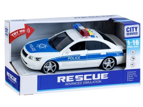 Auto POLICJA dźwięk światło syrena ZA2118 Auto POLICJA dźwięk światło syrena ZA2118