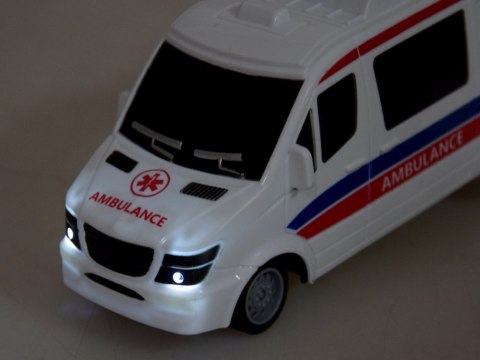 Auto Sterowane Karetka Ambulans na pilot RC0607 Auto Sterowane Karetka Ambulans na pilot RC0607