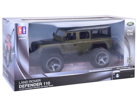 Auto Zdalnie sterowane Terenowy Duży Land Rover Defender 110 pilot RC0689 Auto Zdalnie sterowane Terenowy Duży Land Rover Defender 110 pilot RC0689