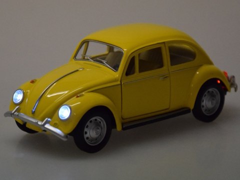 Auto kolekcjonerskie Volkswagen Classical Beetle 1967 1:36 metalowe auto światło dźwięk ZA5055 Auto kolekcjonerskie Volkswagen Classical Beetle 1967 1:36 metalowe auto światło dźwięk ZA5055