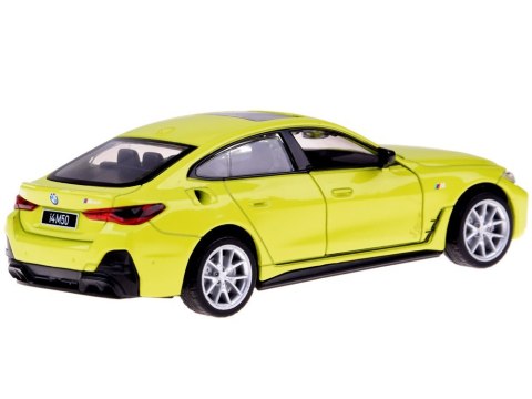 Auto metalowe Elektryczne BMW i4 M50 Gran Coupe dźwięk światła ZA5044 Auto metalowe Elektryczne BMW i4 M50 Gran Coupe dźwięk światła ZA5044