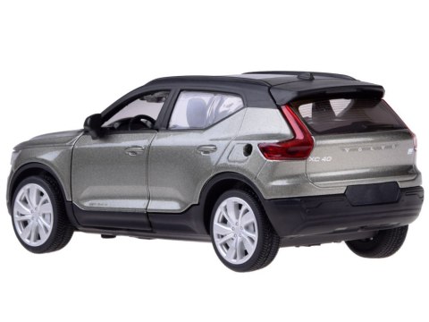 Auto metalowe Elektryczny crossover Volvo XC40 dźwięki światła ZA5043 Auto metalowe Elektryczny crossover Volvo XC40 dźwięki światła ZA5043