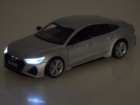 Auto metalowe model Audi RS 7 Sportback skala 1:35 dźwięki światła ZA4615 Auto metalowe model Audi RS 7 Sportback skala 1:35 dźwięki światła ZA4615