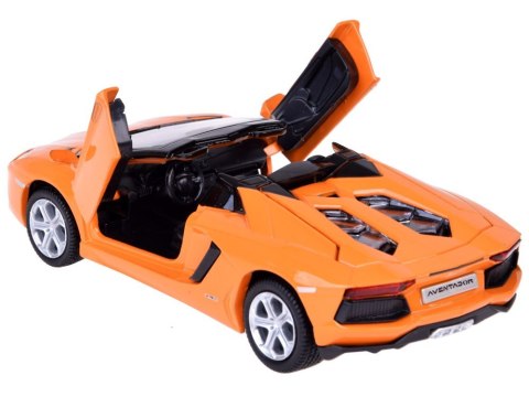 Auto metalowe model Lamborghini Aventador Roadster 1:32 interaktyw. ZA5053 Auto metalowe model Lamborghini Aventador Roadster 1:32 interaktyw. ZA5053