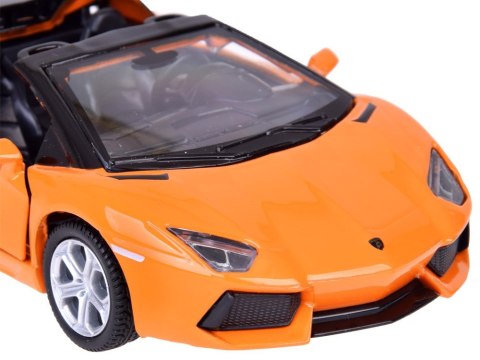 Auto metalowe model Lamborghini Aventador Roadster 1:32 interaktyw. ZA5053 Auto metalowe model Lamborghini Aventador Roadster 1:32 interaktyw. ZA5053