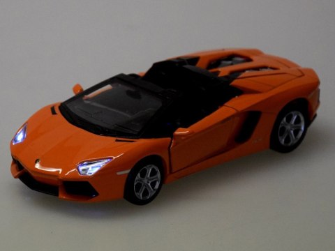 Auto metalowe model Lamborghini Aventador Roadster 1:32 interaktyw. ZA5053 Auto metalowe model Lamborghini Aventador Roadster 1:32 interaktyw. ZA5053