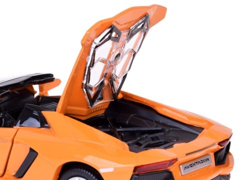 Auto metalowe model Lamborghini Aventador Roadster 1:32 interaktyw. ZA5053 Auto metalowe model Lamborghini Aventador Roadster 1:32 interaktyw. ZA5053